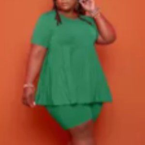 'RUFFLED TOP AND PANTS